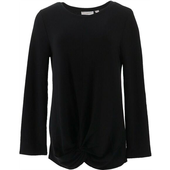 Belle Kim Gravel Lovabelle Lounge Front Twist Hem - Picture 2 of 5